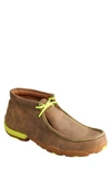 Twisted X Chukka Driving Boot In Bomber/ Neon Yellow