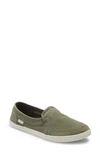 Sanuk 'pair O Dice' Slip On In Military Green