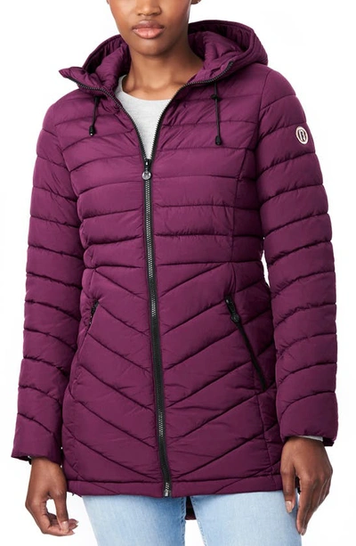 Bernardo ecoplume long walker coat sale