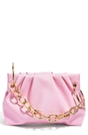 House Of Want Chill Vegan Leather Frame Clutch In Pink