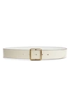 Rag & Bone Watch Leather Belt In Antwh