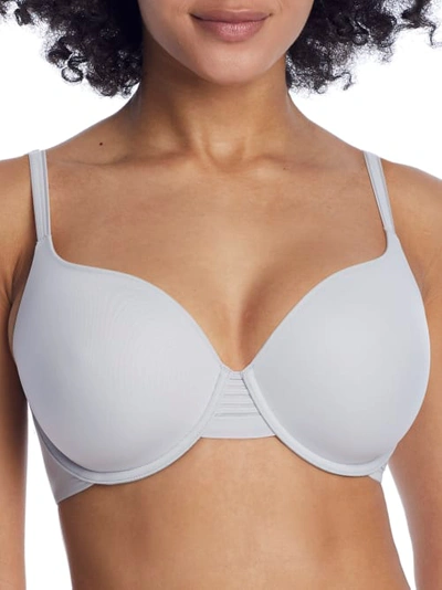 Le Mystere Second Skin Back Smoother T-shirt Bra In Platinum