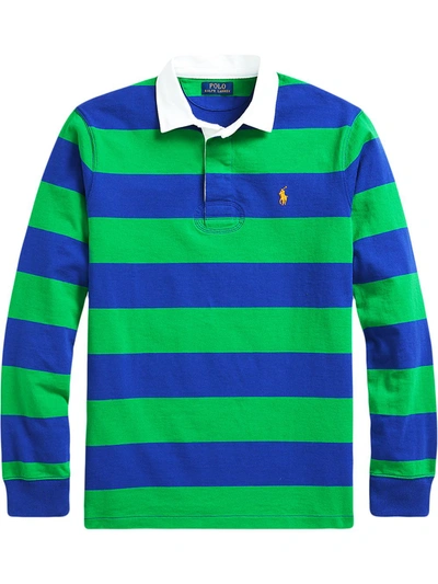 Polo Ralph Lauren Men's Iconic Rugby Shirt In Blue