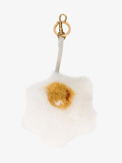 Anya Hindmarch Egg Tassel Fur Bag Charm In Harrods