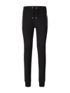 Balmain Joggers With Flocked Micro Logo In Black