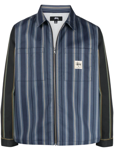 楽天市場】ステューシー STUSSY ジャケット メンズ Stripe Zip