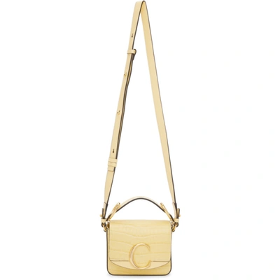 Chloé C Mini Bag In 752 Softy Yellow