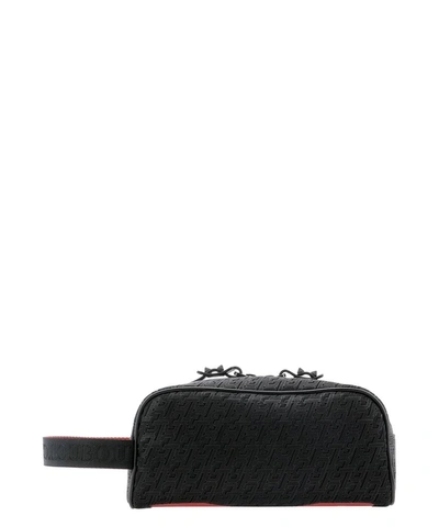 Christian Louboutin Blaster Toiletry Bag In Black