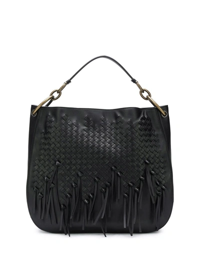 Bottega Veneta Women's Black Leather Handbag