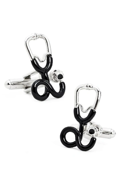 Cufflinks, Inc . 'stethoscope' Cuff Links In Black