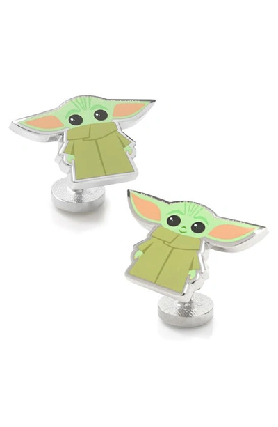 Cufflinks, Inc Star Wars The Child Cufflinks In Green