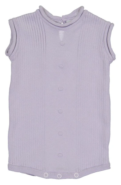 Feltman Brothers Babies' Sleeveless Knit Romper In Lilac
