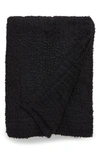 Barefoot Dreamsr Barefoot Dreams(r) Cozychic(tm) Throw Blanket In Black