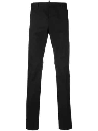 Dsquared2 Tailored Trousers In Black