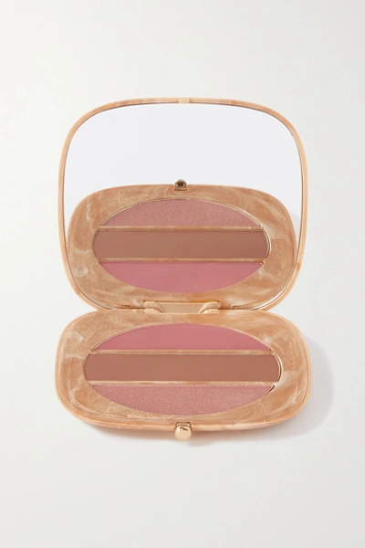 Marc Jacobs Beauty O!mega X Three Powder Blush-bronze-highlight Palette Tantalize Glo! In Colorless