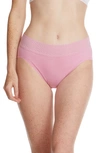 Hanky Panky Eco Organic Cotton French Cut Brief In Mauveine Pink