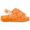 Ugg Fluff Yeah Poppy Slide Sandal In California Poppy/orange