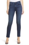 Ag Mari High Waist Slim Straight Leg Jeans In Oasis