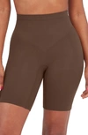 Spanxr Power Shorts In Chestnut Brown
