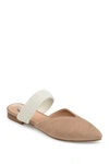 Journee Collection Journee Roxeene Slip-on Mule In Taupe