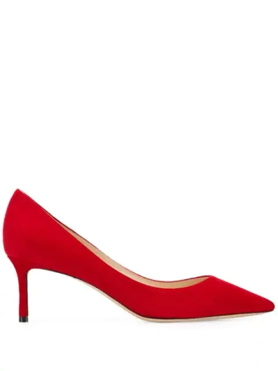 Jimmy Choo Romy 60mm Pumps In Red