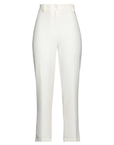 Hebe Studio Casual Pants In White