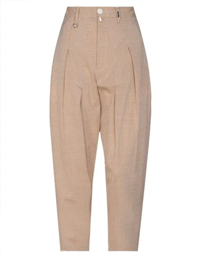 High Pants In Beige