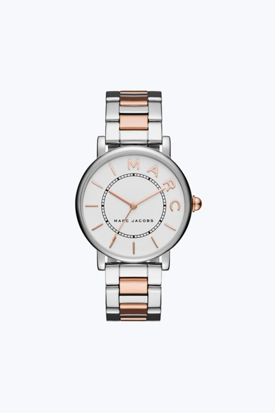 Marc Jacobs The Roxy Two-tone Watch In Silver