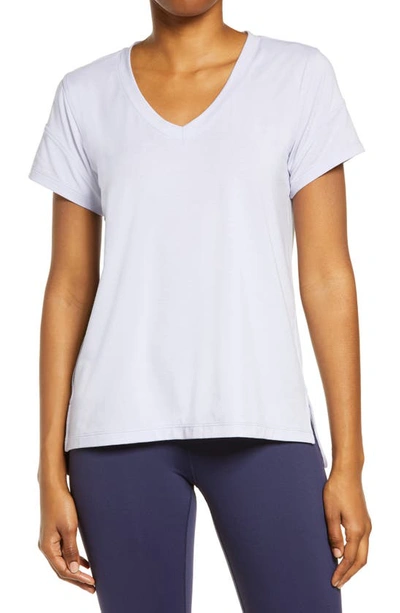 Zella Ava T-shirt In Purple