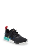 Adidas Originals Nmd R1 Sneaker In Core Black/ Mint