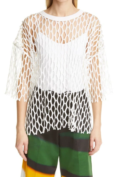 新品Dries Van Noten ドットメッシュトップ　Sサイズ メッシュ S Dries Van Noten(ドリス ヴァン ノッテン) トップス