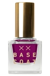 Base Coat Nail Polish In Purple