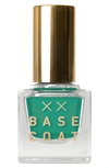 Base Coat Nail Polish In Blue/ Green