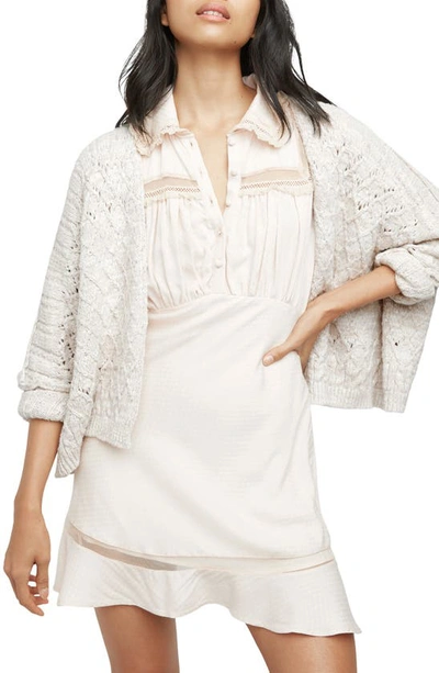 Free People Sunset Cruise Cardigan In Sandcastle Combo