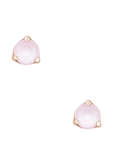 Kate Spade Rise And Shine Small Studs In Light Pink