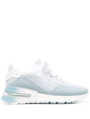 Ash Krush Degrade Chunky Sneakers In Skylight/ White