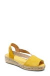 Toni Pons Ella Espadrille Sandal In Yellow Suede