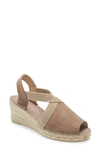 Toni Pons Breda Sandal In Taupe Suede