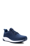 Propét Tour Knit Sneaker In Indigo Fabric