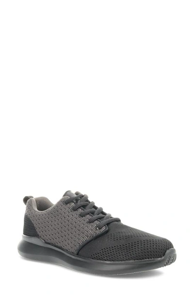 Propét Travelbound Sneaker In Black Fabric