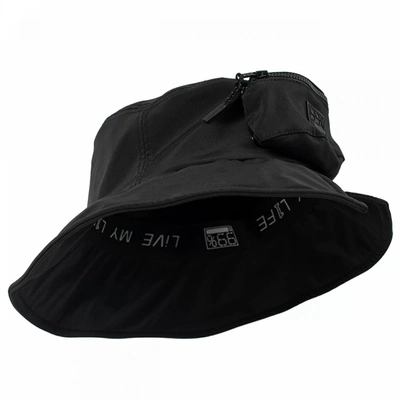 Y's Black Asymmetric Hat