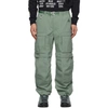 Nike Acg Smith Summit Convertible Cargo Pants In Clay Green