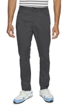 Nike Flex Slim Fit Dri-fit Golf Pants In Dark Smoke Grey/ Wolf Grey