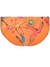 Versace Men's Trésor De La Mer Swim Briefs In Orangemulticolor
