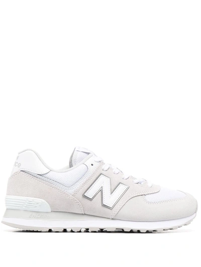 New Balance Men's Classic 574 Low Top Sneakers In Summer Fog/white |  ModeSens