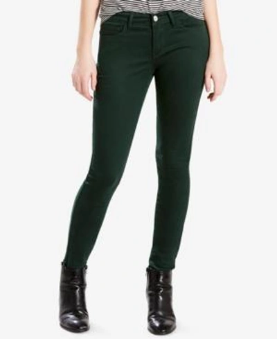 Levi's 710 Super Skinny Colored Jeans In Soft Scarab