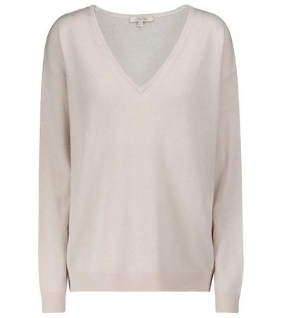 Dorothee Schumacher Soft Edge Cashmere Sweater In White