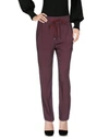 Dondup Casual Pants In Maroon