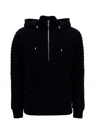 Balmain Men's Hoodie Sweatshirt Sweat In Black