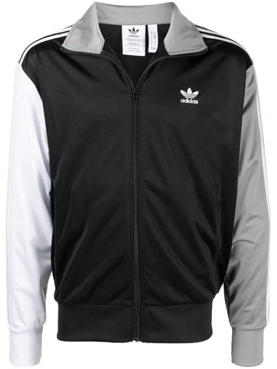 Adidas Originals Adidas Men's Originals Blocked Firebird Track Jacket In Black